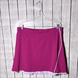 Mountain Hardwear Cotton Knit A-Line Pink TONGA Skirt xl